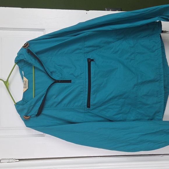 L.L. Bean Teal Lightweight Jacket - Picture 2 of 11